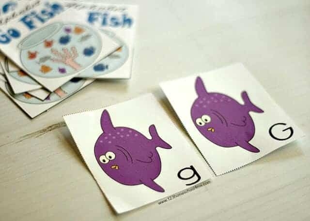 FREE Printable Alphabet Go Fish Game Free Alphabet Printables Crafts