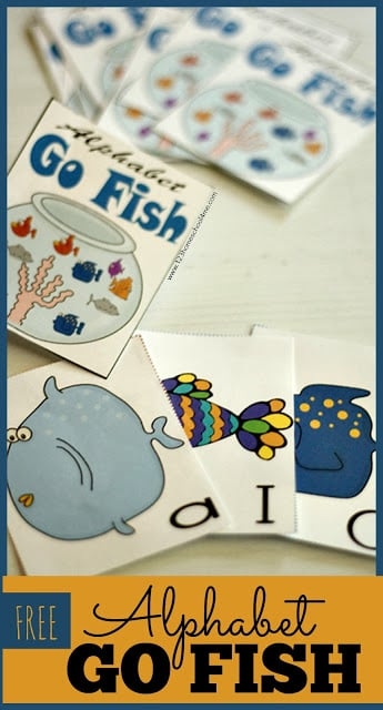  FREE Printable Alphabet Go Fish Game Worksheets Library