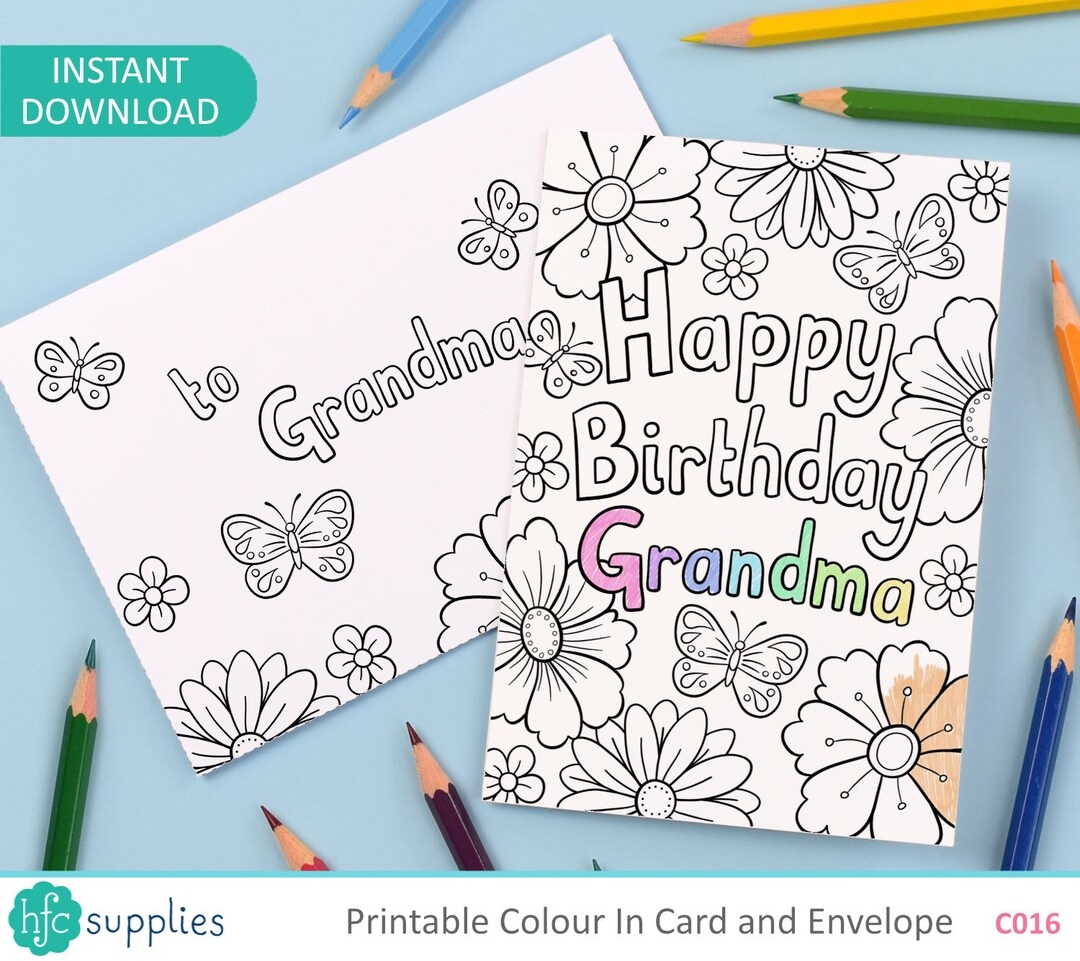 printable christmas cards for grandma