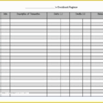 Free Printable Check Register Templates Of Printable Free Check