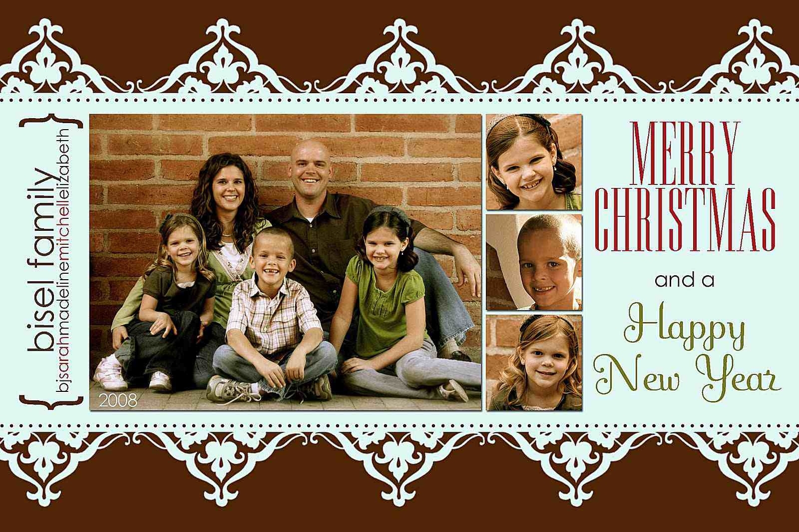 printable christmas cards with photo insert