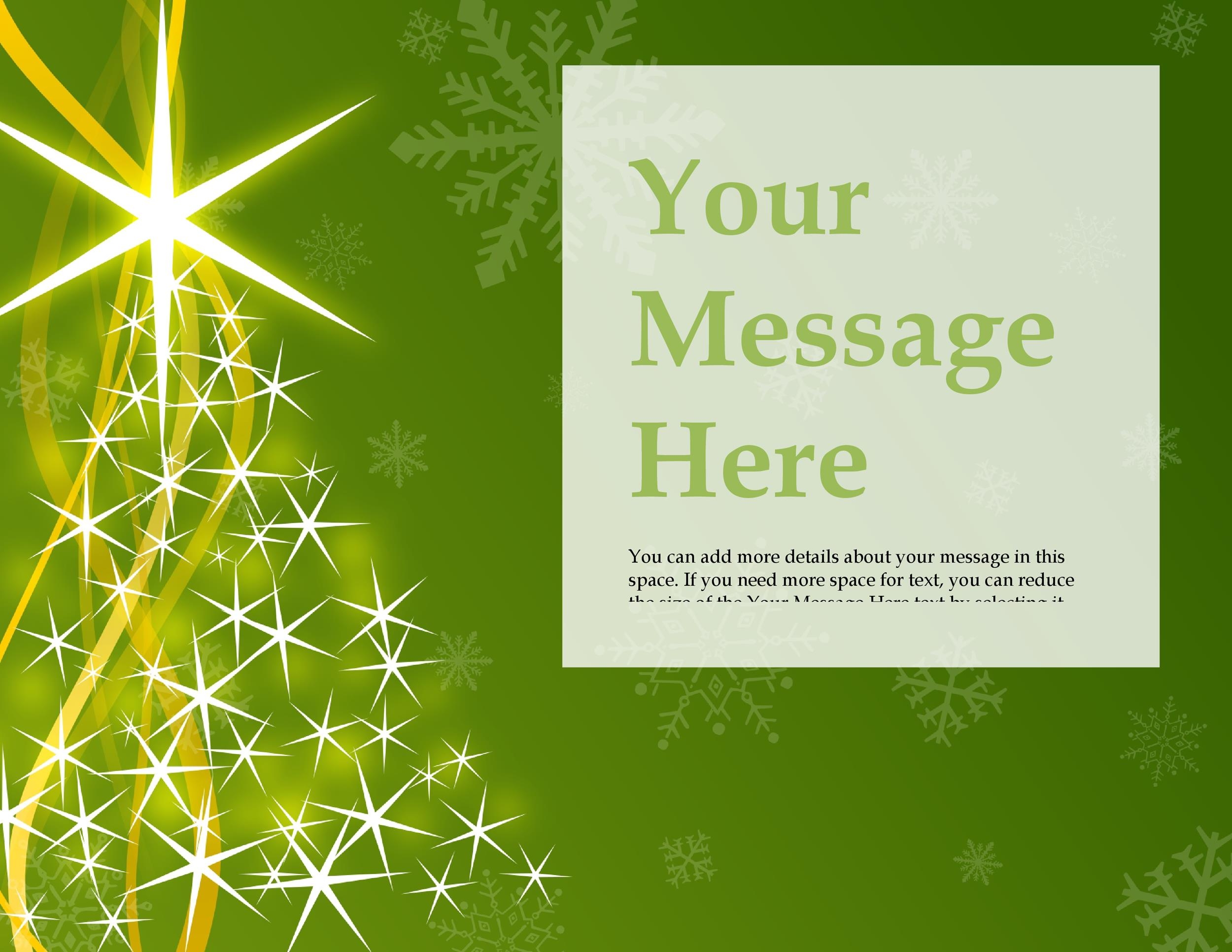 free printable christmas flyer templates word
