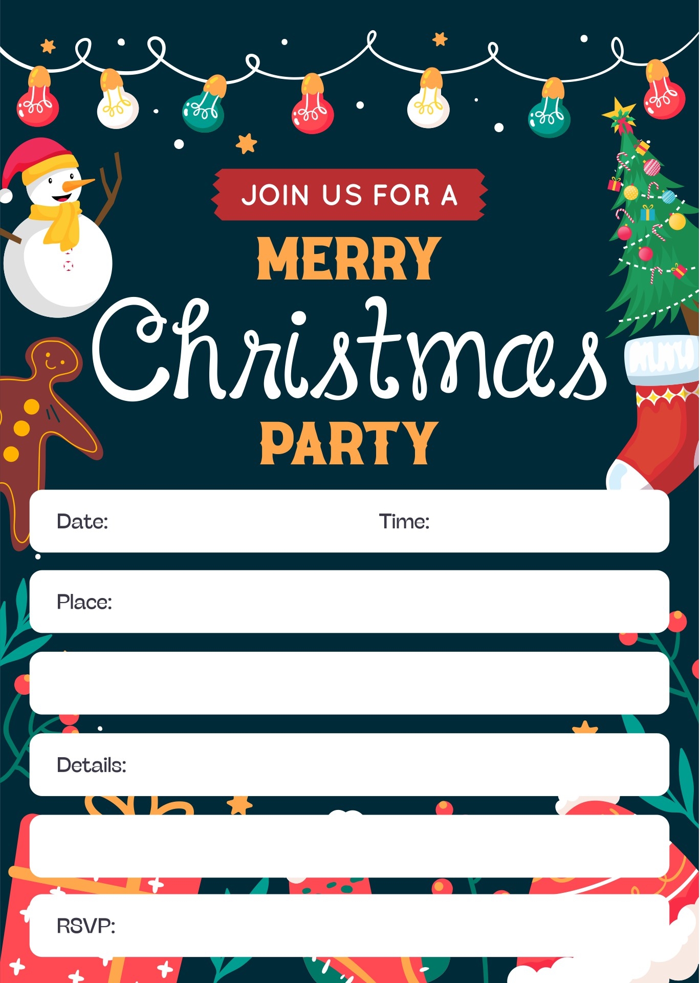 free printable templates for invitations