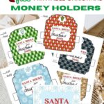 Free Printable Christmas Money Holders Festive Santa Design
