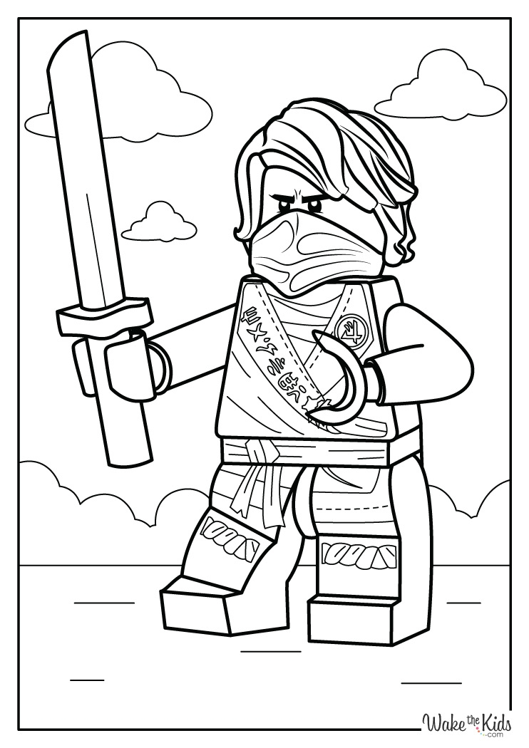 free coloring pages ninjago