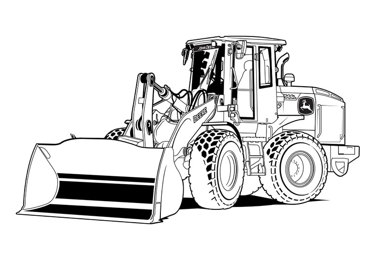 Free Printable Coloring Pages Of John Deere Tractors Free Coloring 