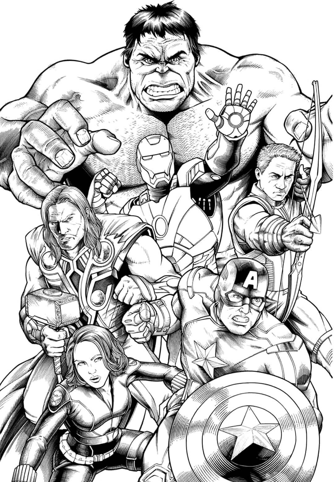 Coloring Pages Superheroes