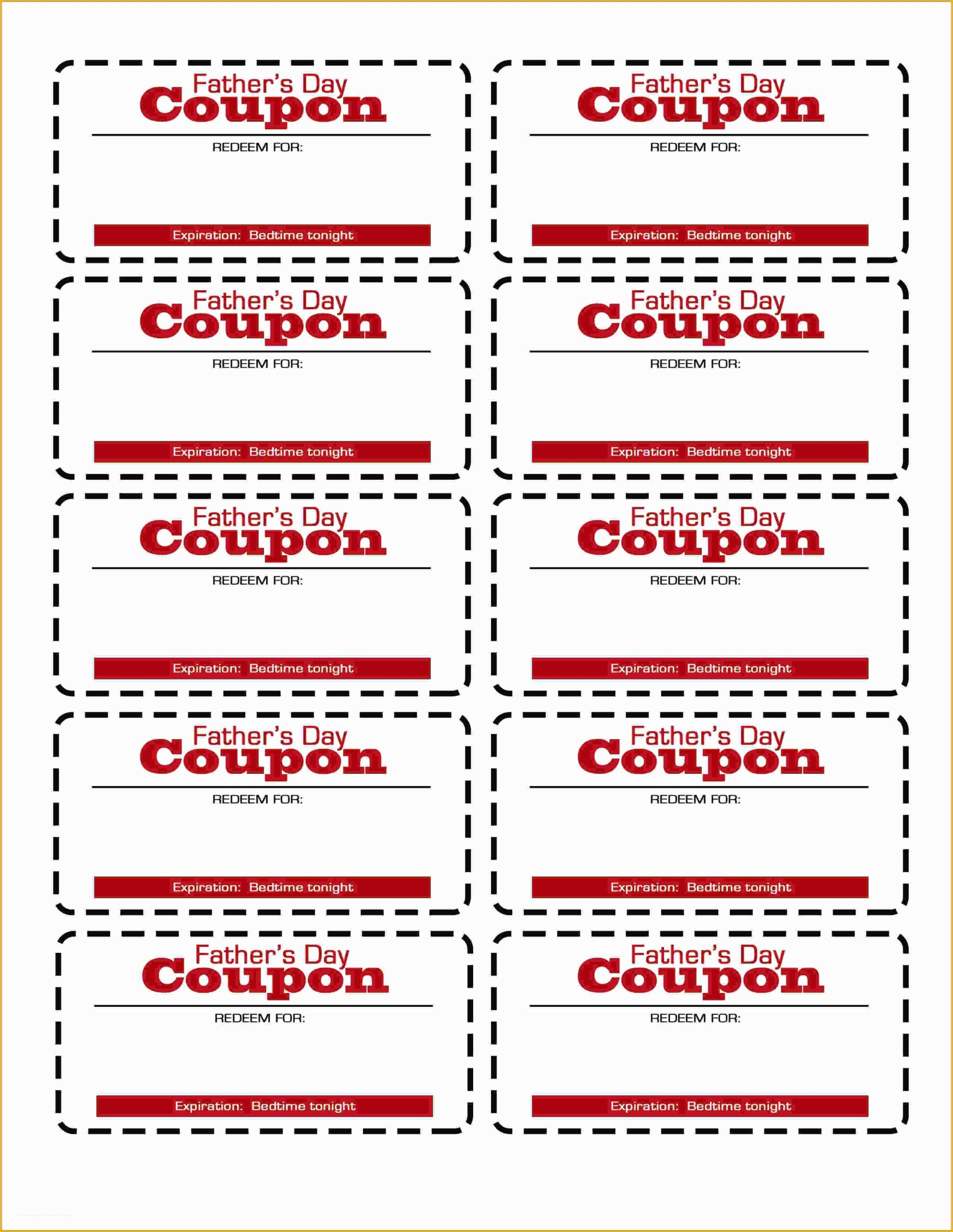 free printable pdf blank coupon template