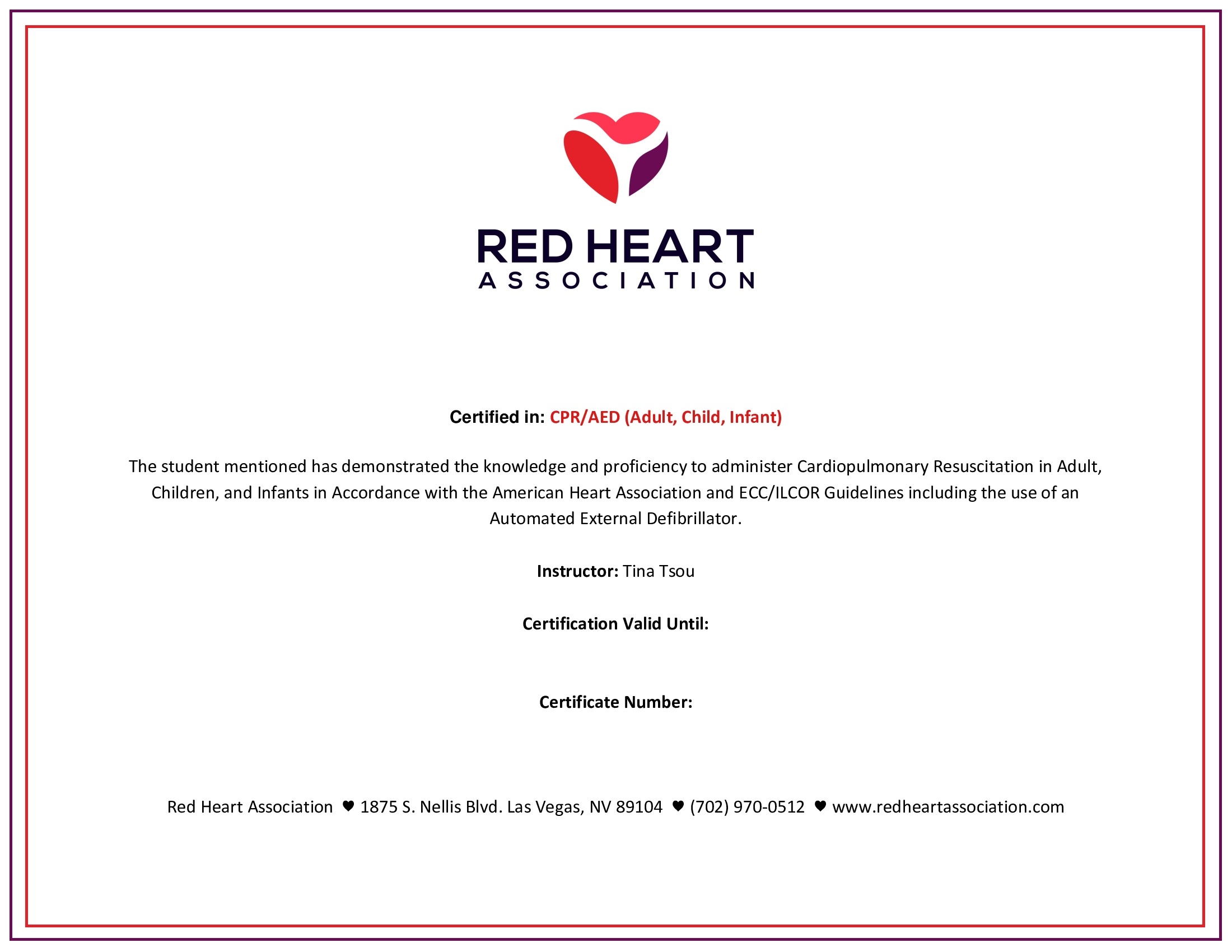 printable cpr card free