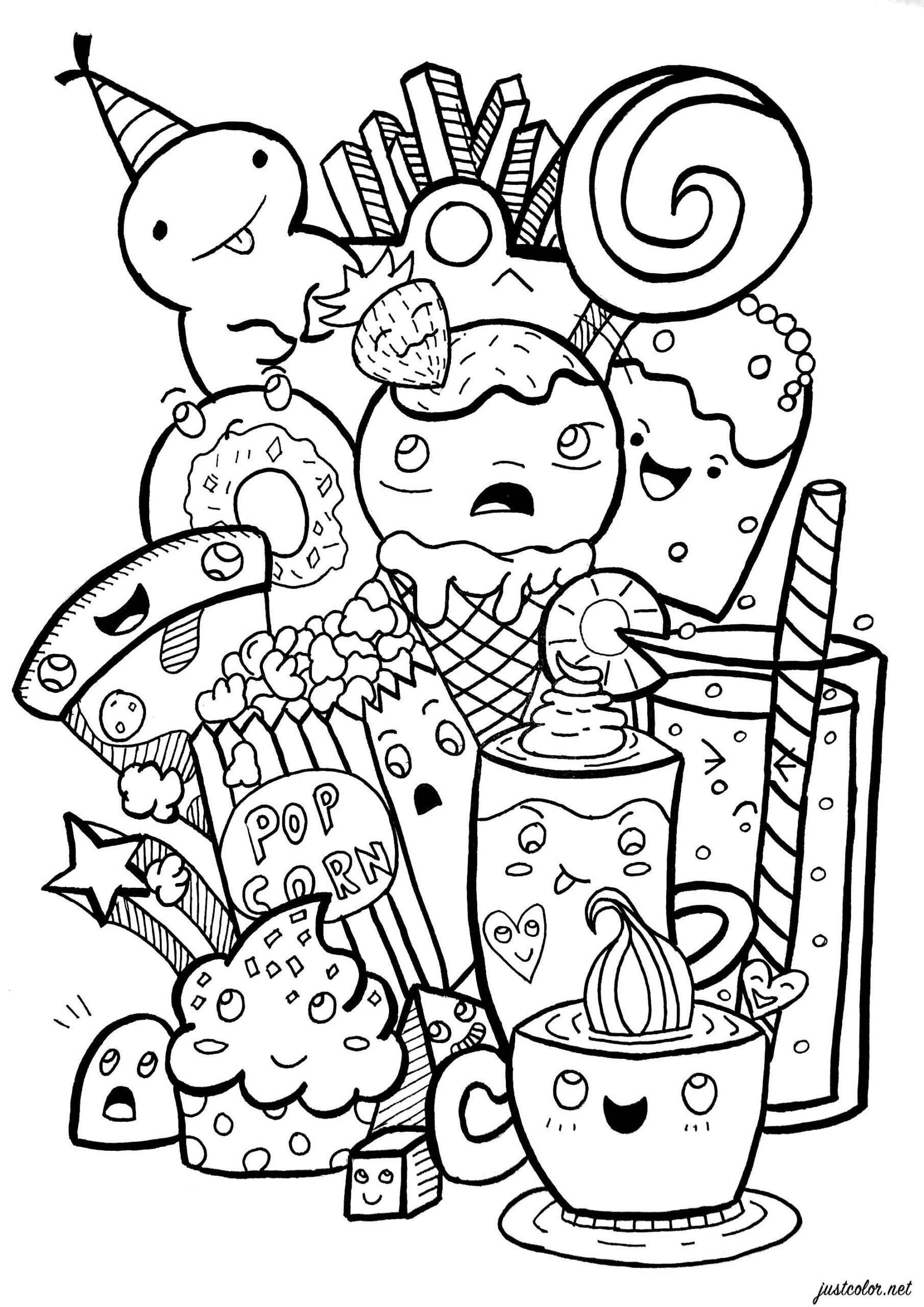 Cute Coloring Pages