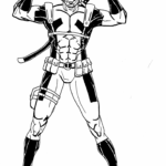 Free Printable Deadpool Coloring Pages For Kids