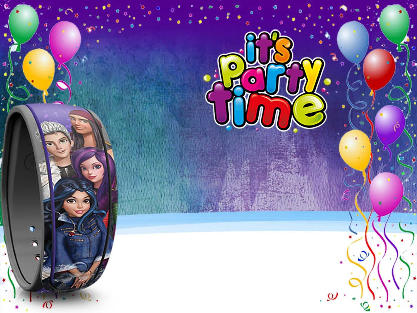 Free Printable Descendants Party Invitation Template Invitations Online