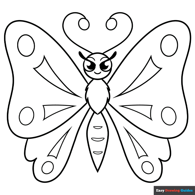 Free Printable Easy Cute Coloring Pages For Kids