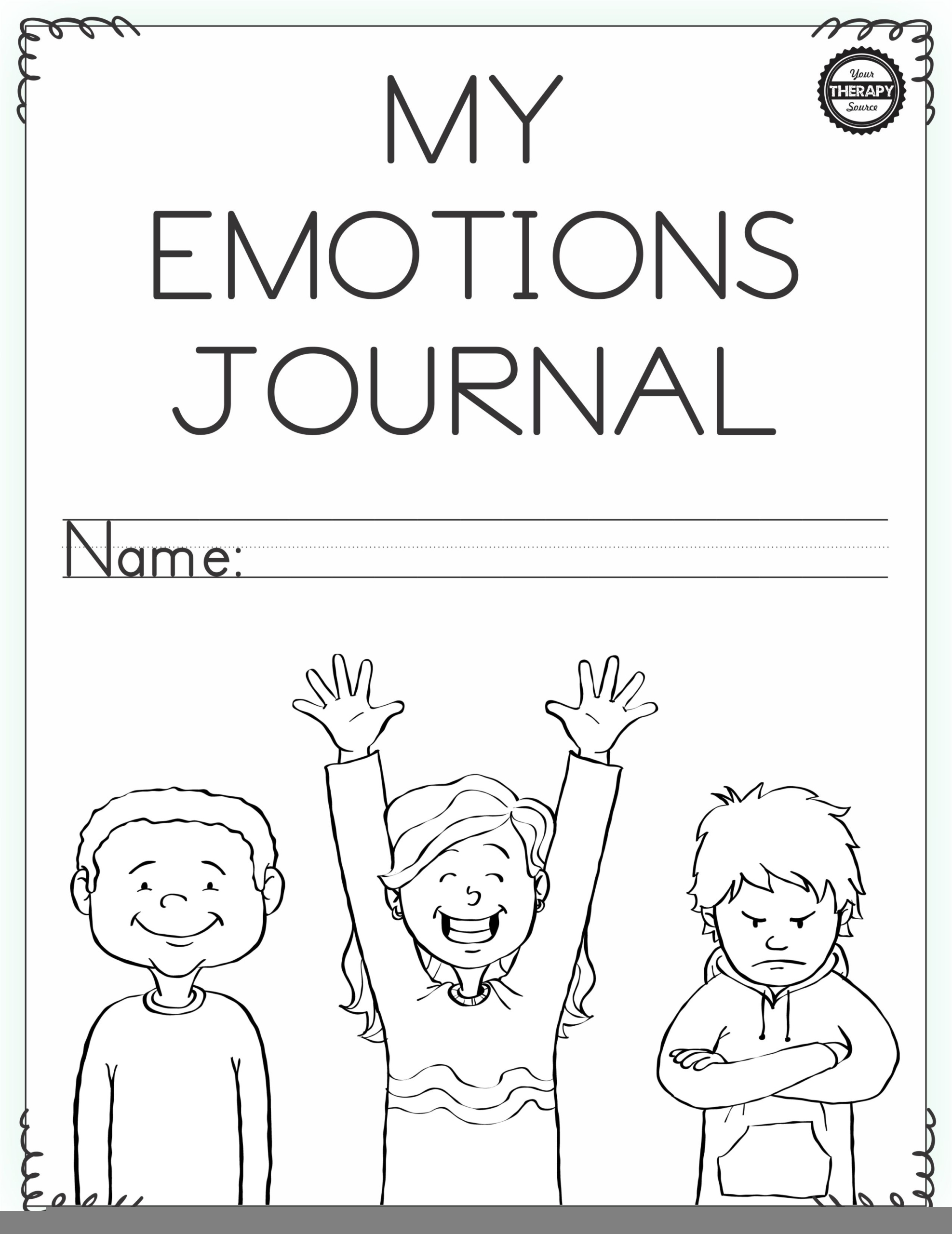free emotional regulation activities for kids printable