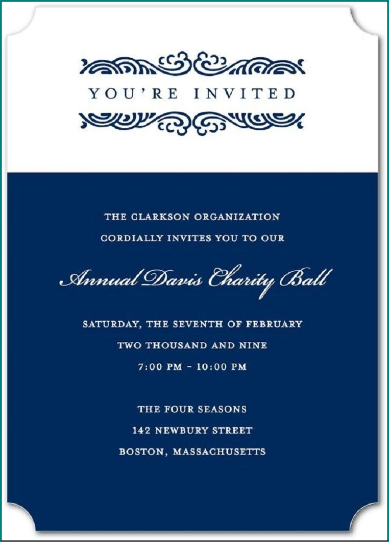 email event invitation template
