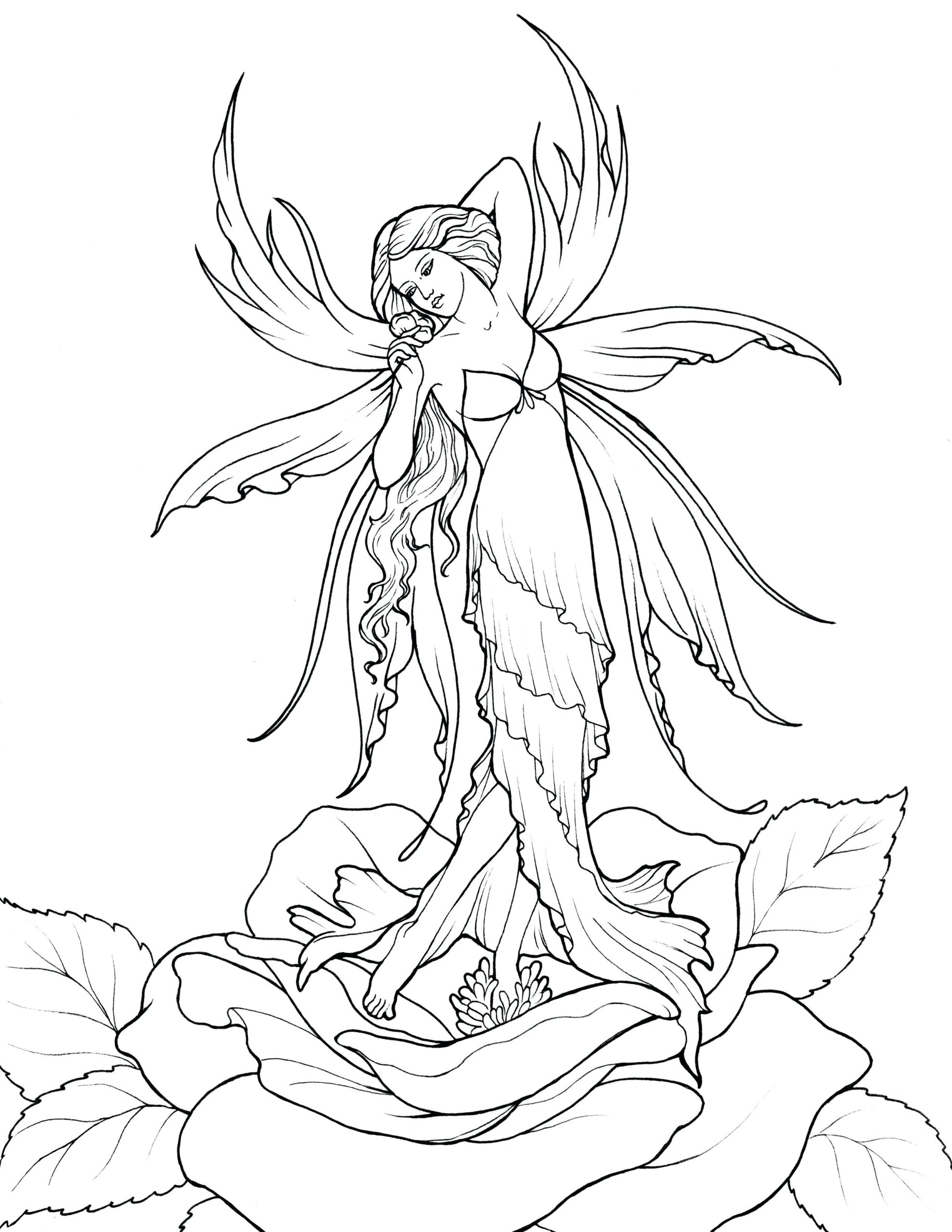 Fairy Coloring Pages Printable