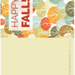 Free Printable Fall Cards Free Printable Card