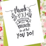 Free Printable Fall Thank You Cards