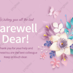 Free Printable Farewell Card Templates To Personalize 58 OFF