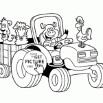 Free Printable Farm Animal Coloring Pages Coloring Home