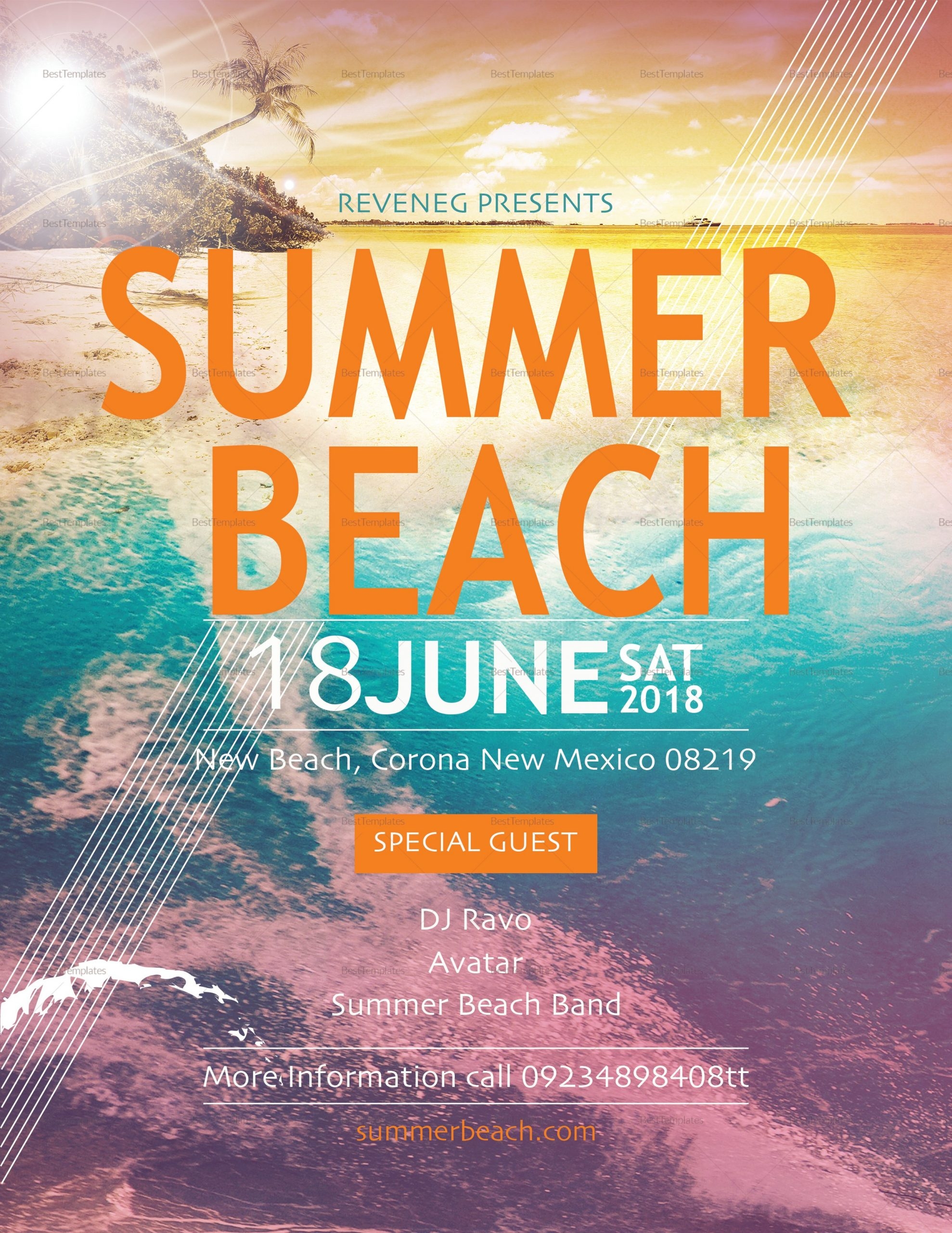 free printable flyer template