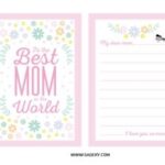 Free Printable Foldable Mothers Day Cards Sadeky