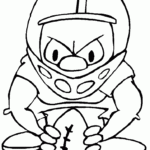 Free Printable Football Coloring Pages Coloring Home