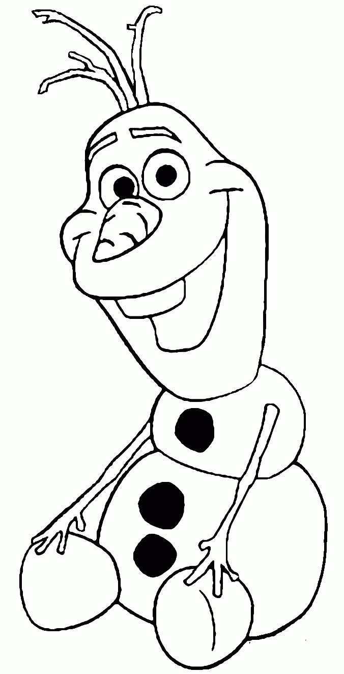 Free Coloring Pages Of Frozen