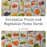 FREE Printable Fruit And Vegetable Cards