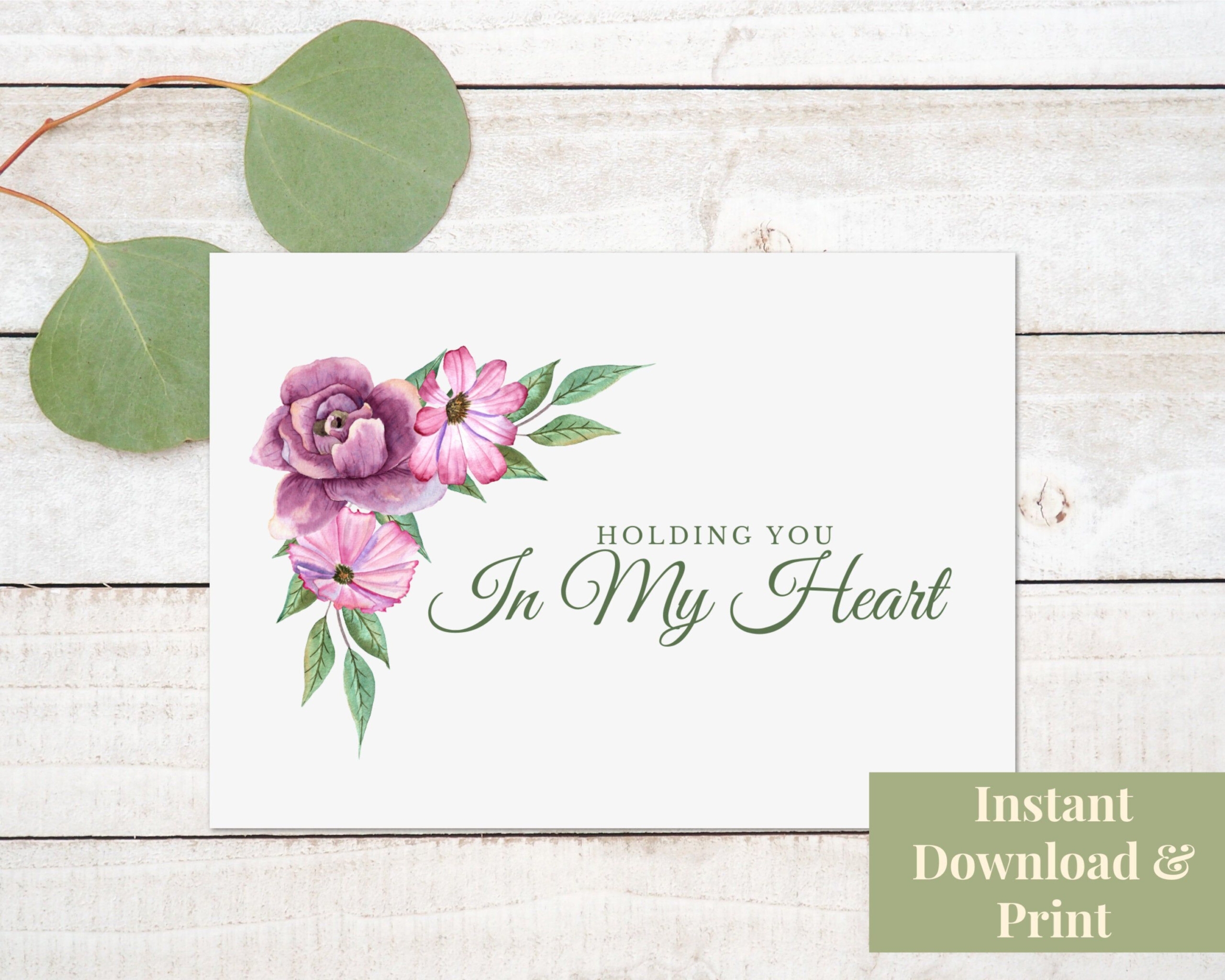 Free Printable Funeral Flower Cards Free Printable Card
