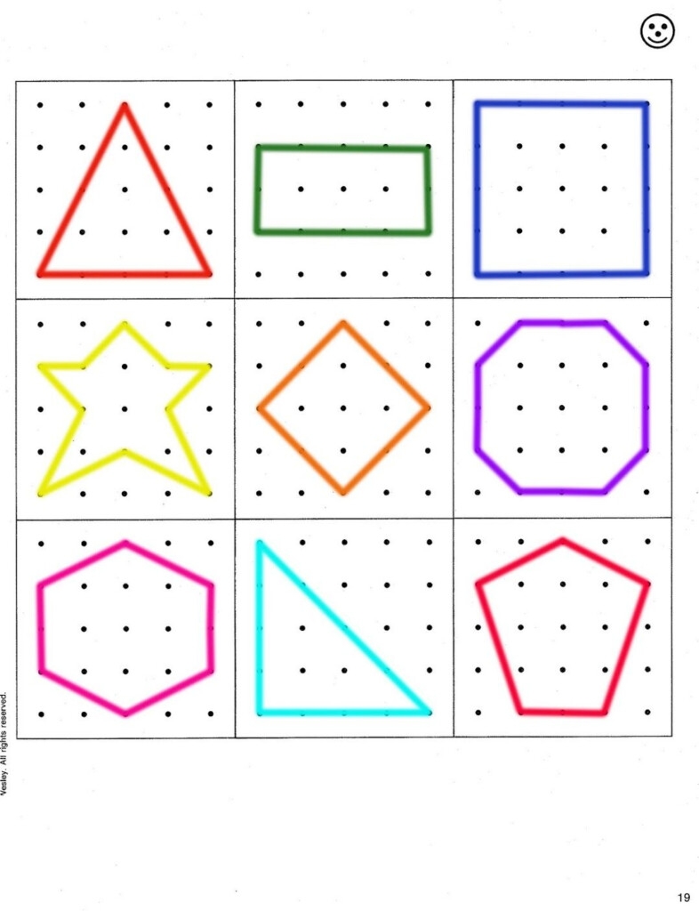 Free Printable Geoboard Pattern Cards Free Printable Pattern