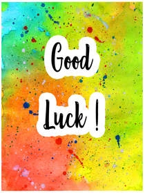 Free Printable Good Luck Cards Create And Print Free Printable Good