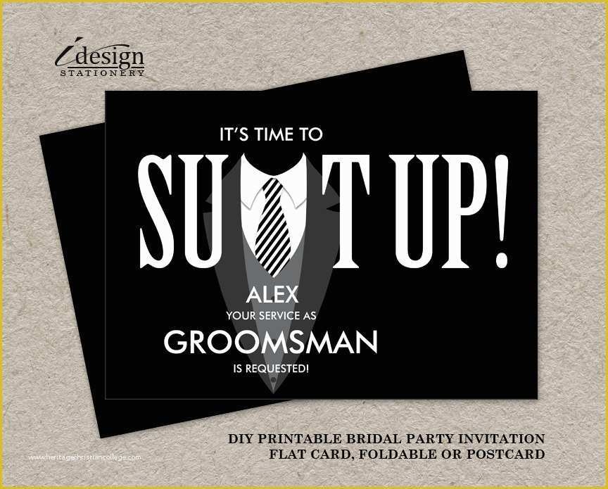 printable groomsmen proposal cards