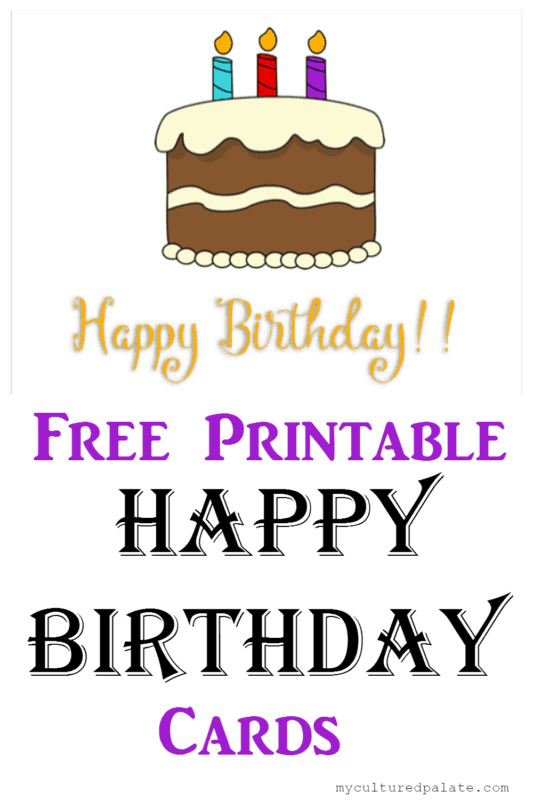 printable happy birthday cards for her