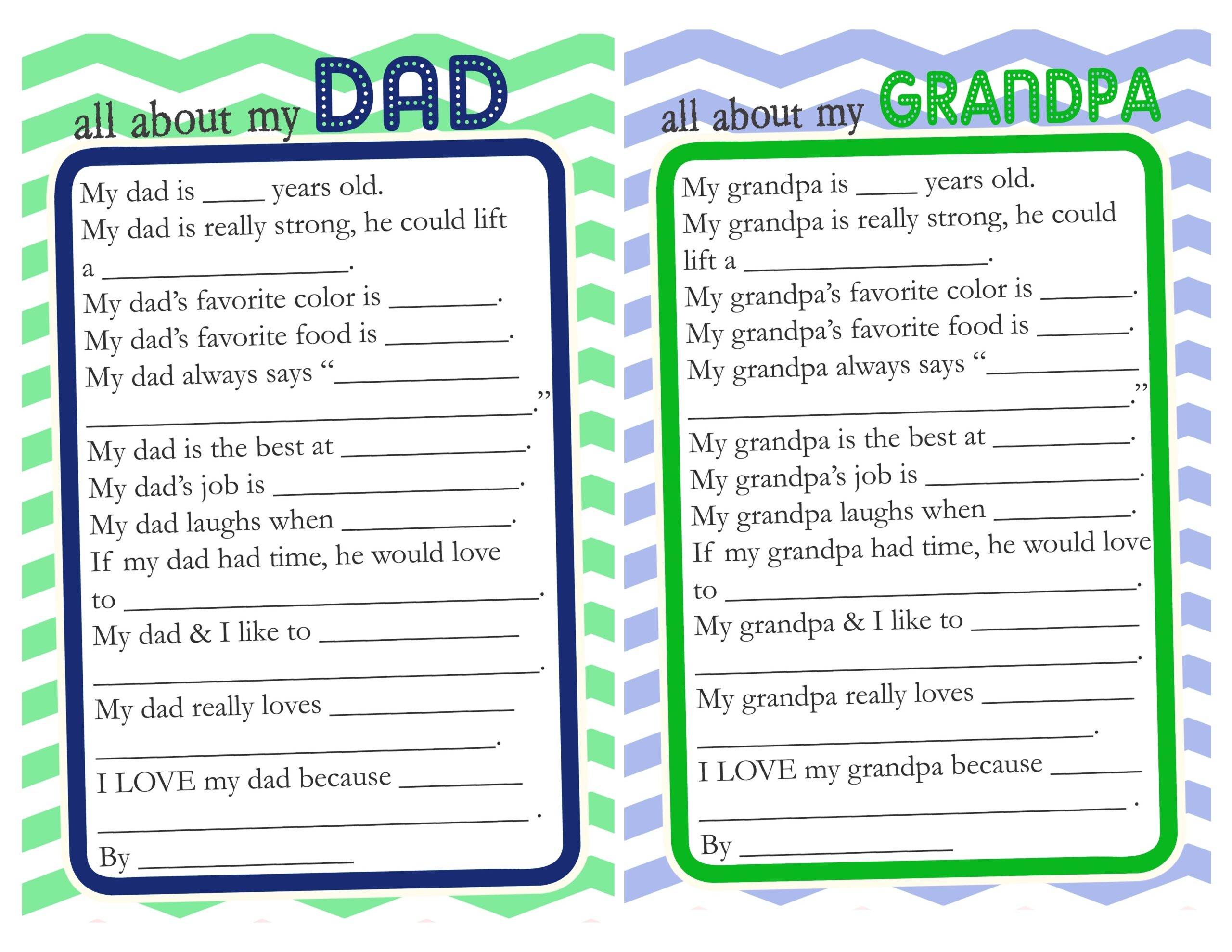 Free Printable Happy Fathers Day Grandpa Cards Free Printable A To Z