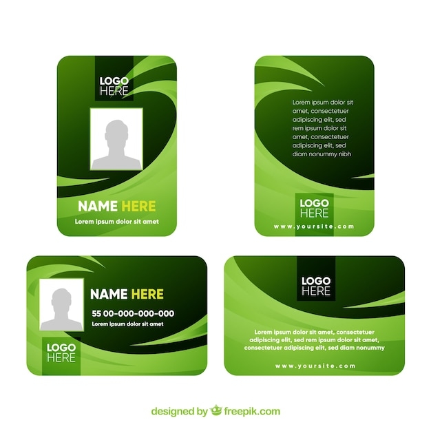 printable id cards free
