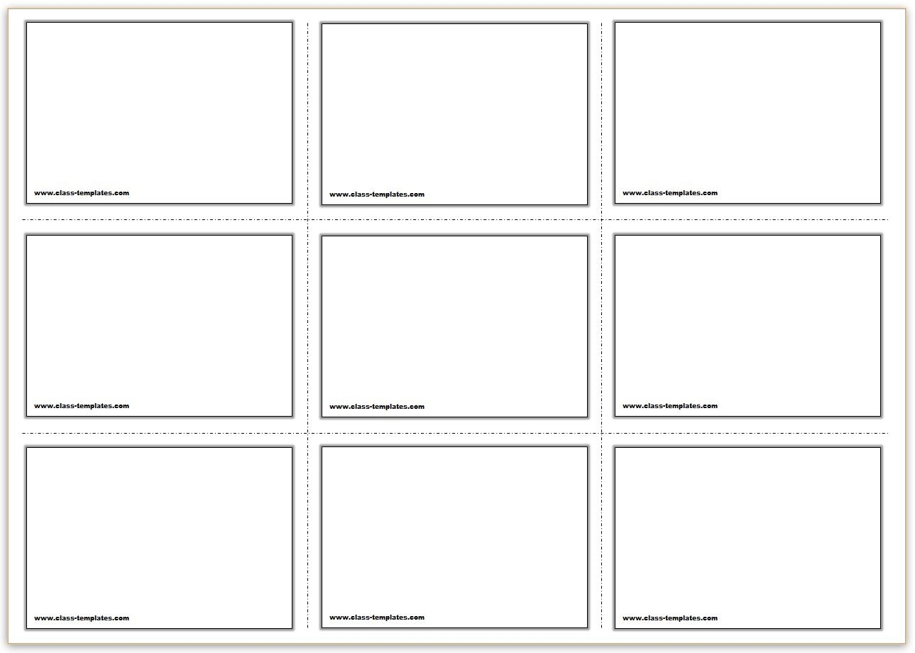 Free Printable Index Cards Free Printable