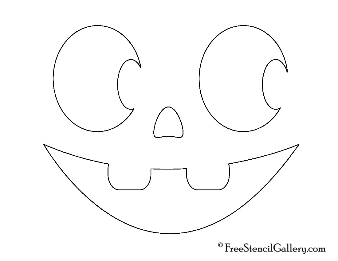 free printable jack o lantern template