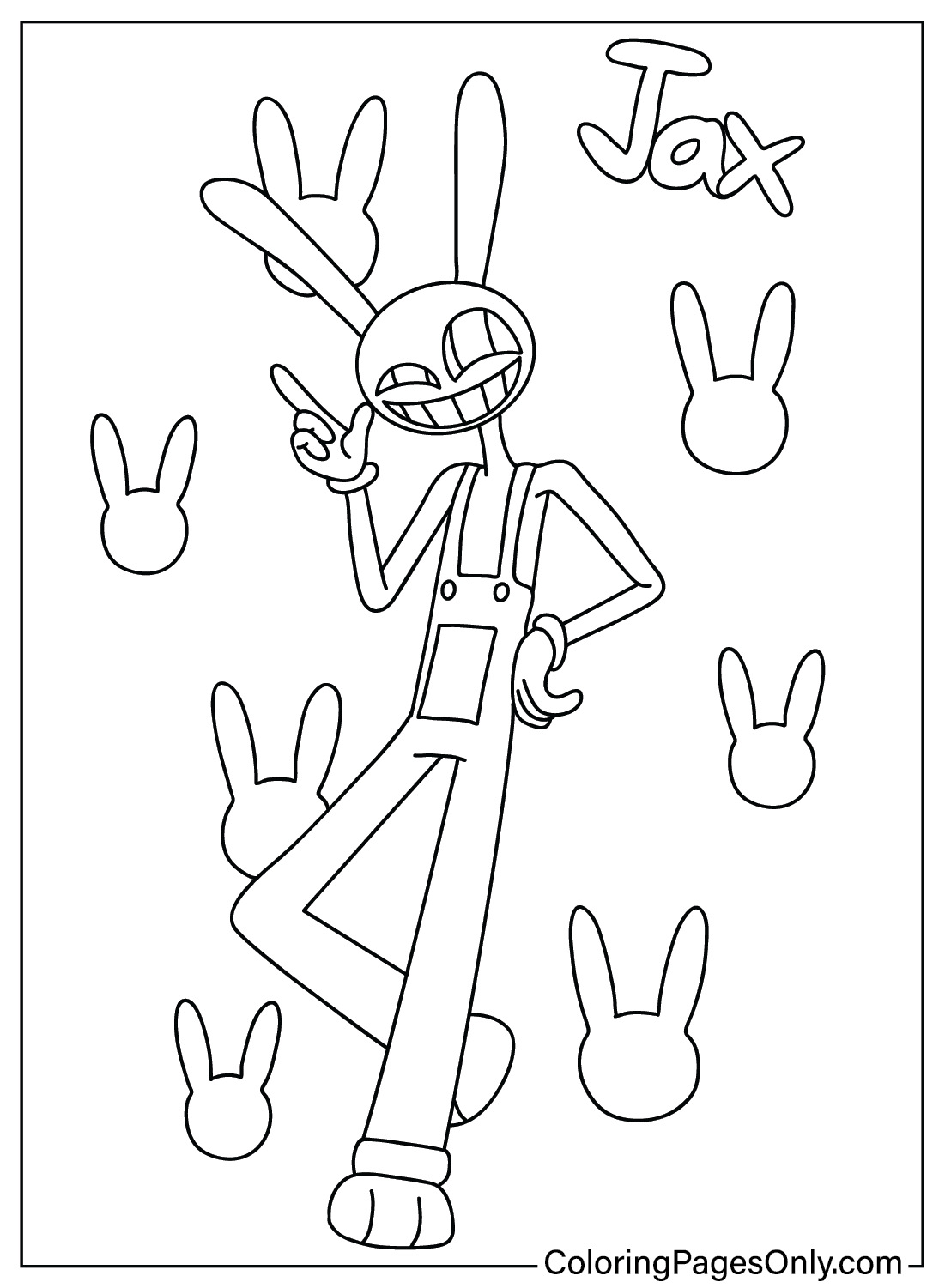 Free Printable Jax Coloring Page Free Printable Coloring Pages