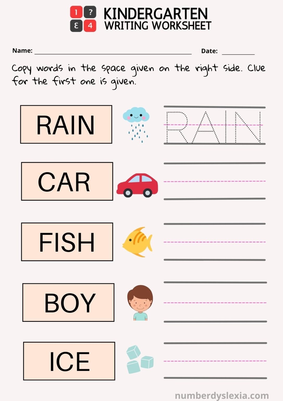printable kids activities worksheets