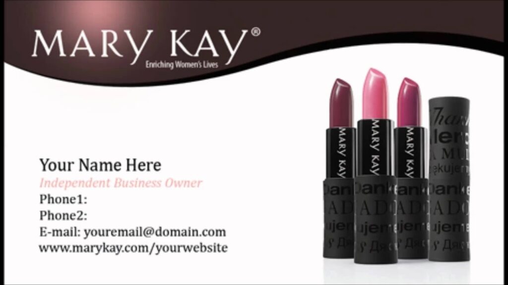 Free Printable Mary Kay Business Cards Free Printable