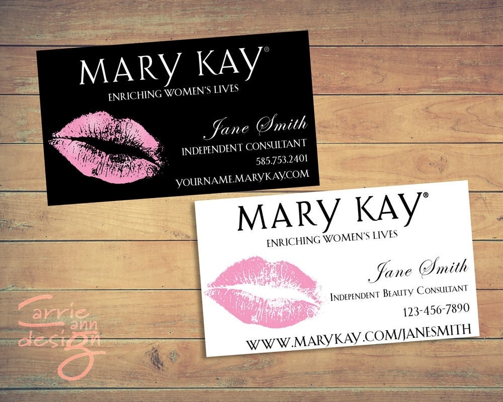 Free Printable Mary Kay Business Cards Free Printable