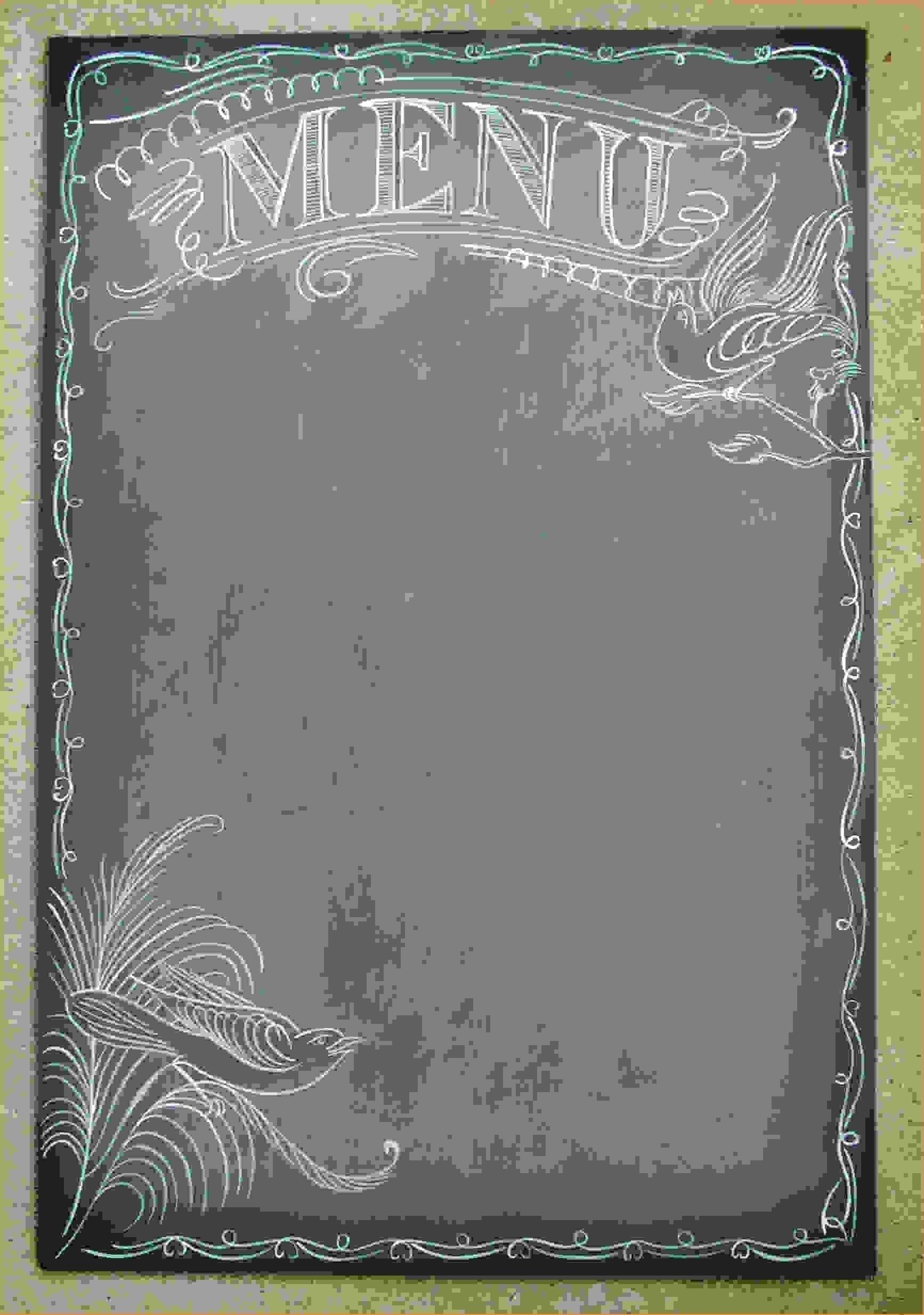 Free Printable Menu Cards Templates Joe J Laliberte