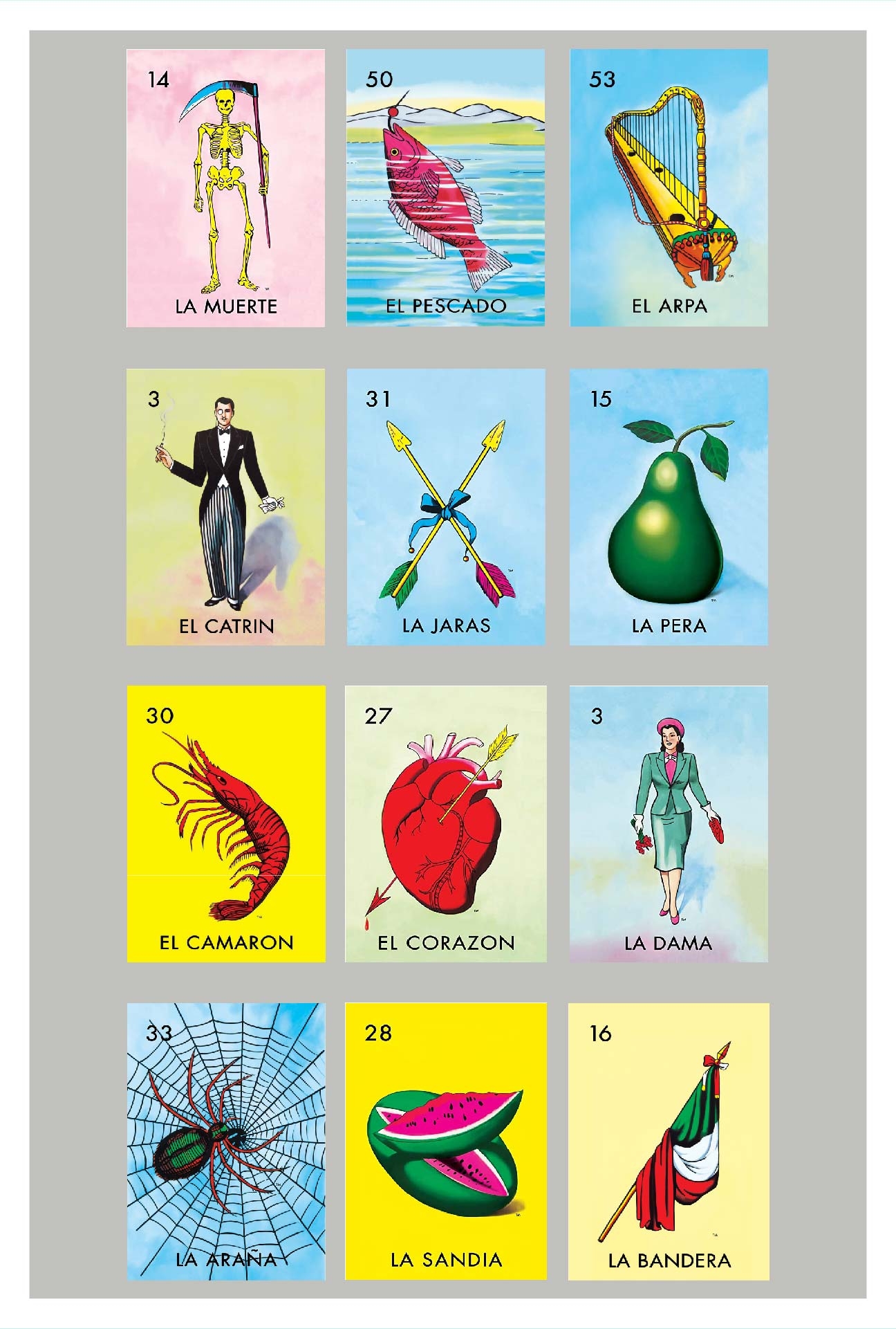 Free Printable Mexican Loteria Cards Printable Online