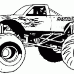 Free Printable Monster Jam Coloring Pages Coloring Home
