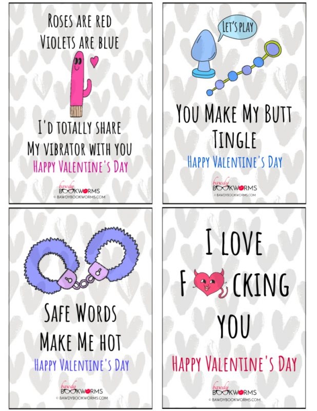 printable dirty valentine cards