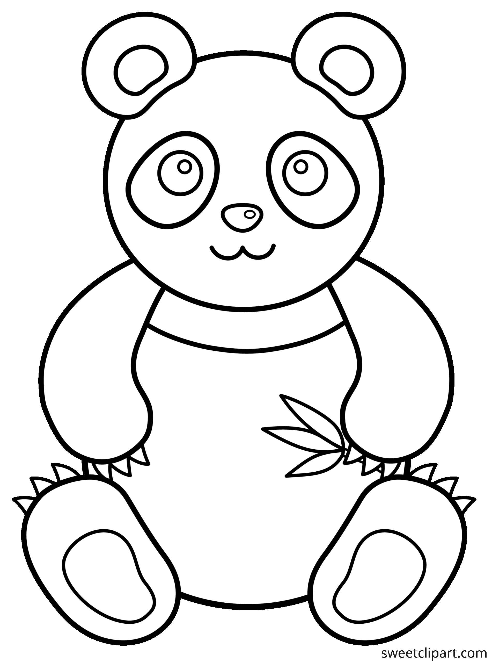 Free Printable Panda Bear Coloring Pages October 6 2022 By Mary 