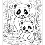 Free Printable Panda Coloring Pages