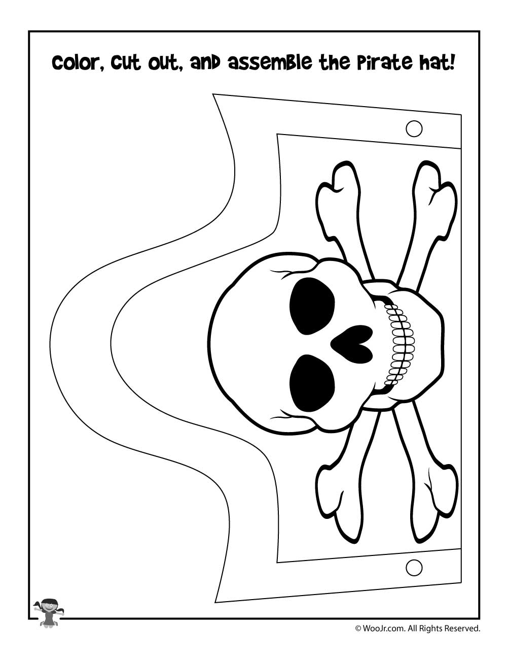free printable pirate crafts pdf