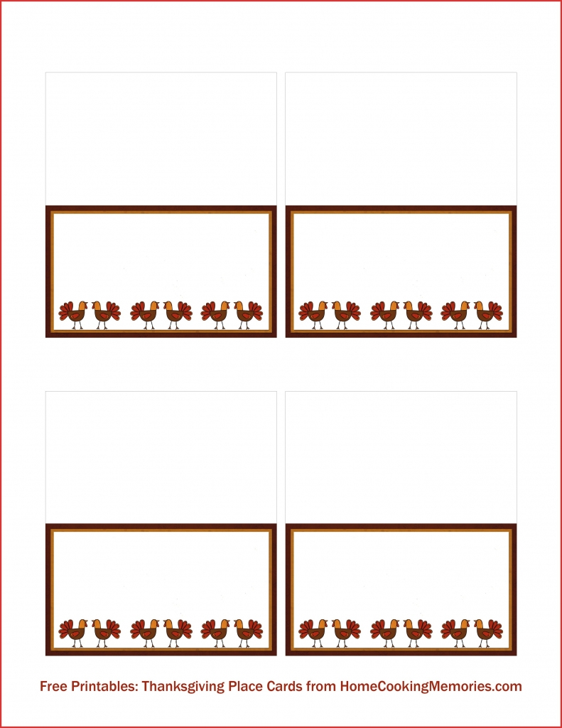 Free Printable Place Cards Template Printable Card Free